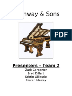 Steinway & Sons: Presenters - Team 2