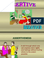 9 - Assertive Behaviour (One Month)