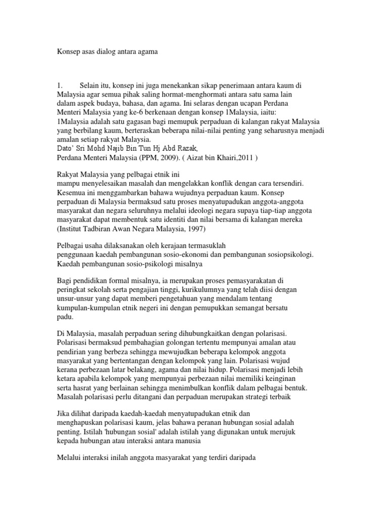 Konflik Agama Di Malaysia - Voooty