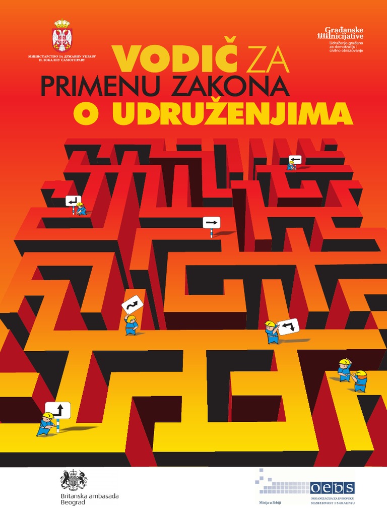 Vodic Za Primenu Zakona o Udruzenjima PDF | PDF
