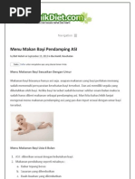 Download Menu Makan Bayi Pendamping ASI  TeknikDietpdf by Solusi Diet SN183451798 doc pdf