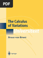 Bruce Van Brunt The Calculus of Variations 2010