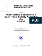 ToR For Outsourcing 4 Pcs GSE FAL CN-295 (Oct-05-2013)