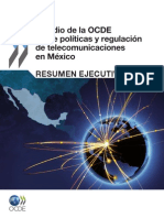 Estudio Ocde Politicas y Regulacion Telecom Mexico