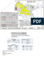 Low Density Residential Area Total Area of Zone J - 15178 Ha Area Under LDRA - 4482 Ha