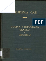 19 - Cocina y Repostería, Clásica y Moderna - ACADEMIA CASI