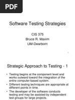 Software Testing Strategies