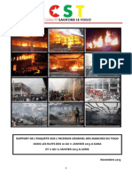 Rapport Enquete CST Incendie Marches