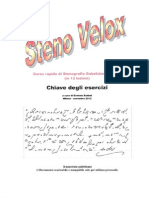 Steno Velox Chiave Degli Esercizi PDF