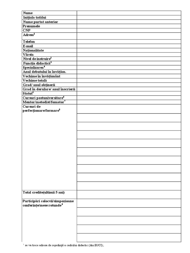 Fisa Goala | PDF