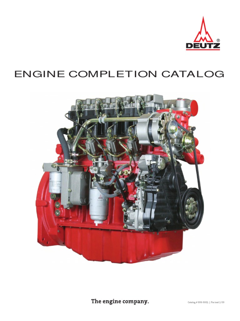 Deutz Accessories Catalogue. Operation Manual