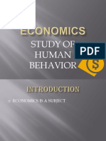 Study of Human Behavior