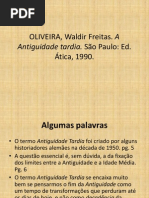 OLIVEIRA, Waldir Freitas. A Antiguidade Tardia.pptx