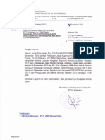 292-121-Surat Ke UMK II (Laporan Bulanan Dan Penggunaan Man Month TSK-Kotabaru) PDF