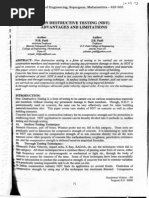 Non Destructive Testing Mr NR Patil