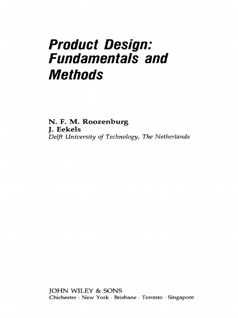 Product Design Fundamentals and Methods | PDF | Simulation | Design Methods