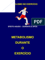 Metabolismo e Exercicio