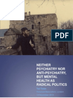 Tietze 2013-Neither Psychiatry Nor Anti-Psychiatry, But Mental Health As Radical Politics