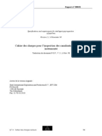 Cahier des charges-inspection canalisations par racleur instrumenté