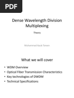 Dense Wavelength Division Multiplexing