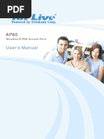 AirLive AP60 Manual Web