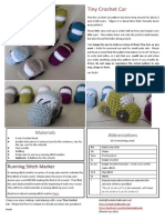 Amigurumi Car PDF