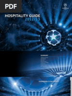 UEFA UCL Hospitality-Guide 20122013