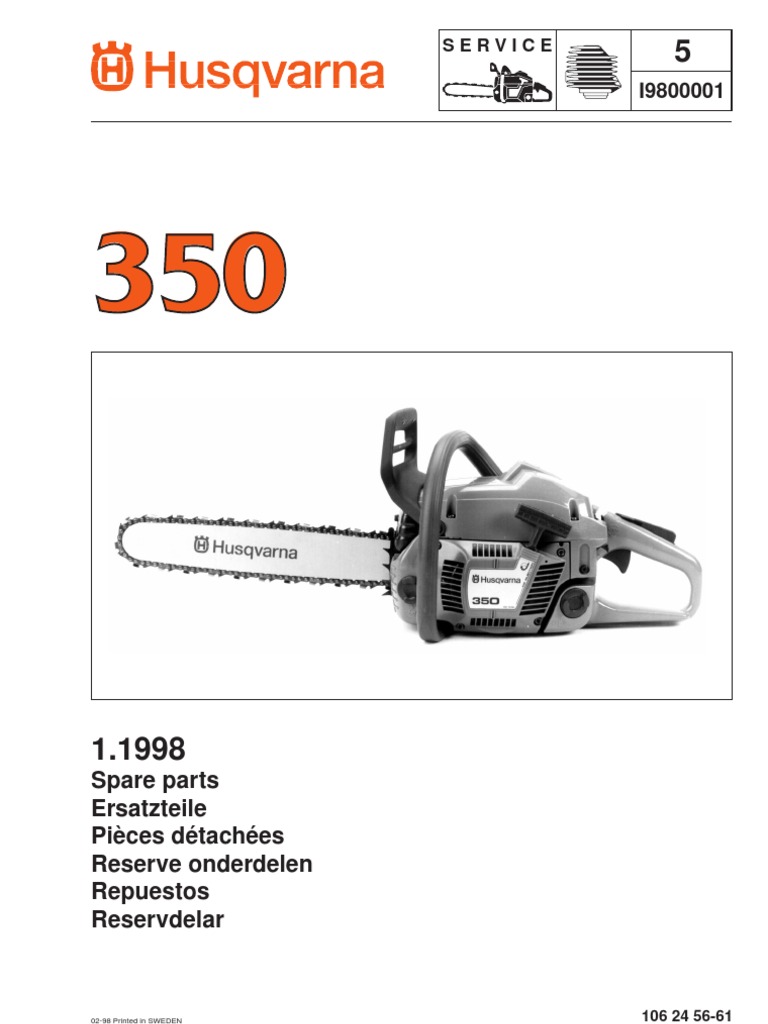 Husqvarna 350 Chainsaw