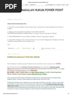 Download KUMPULAN MAKALAH HUKUM POWER POINT di Blog httpcontoh-makalah-hukumblogspotcom by Arhi Ajah Oi SN183553289 doc pdf