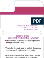 7 Gandirea Critica PDF