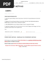 Download 100 FILE POWERPOINT MOTIVASI di blog httppowerpoint-motivasiblogspotcom by Arhi Ajah Oi SN183562363 doc pdf