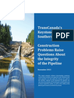 Public Citizen Report On KXL South Pipe Anomalies