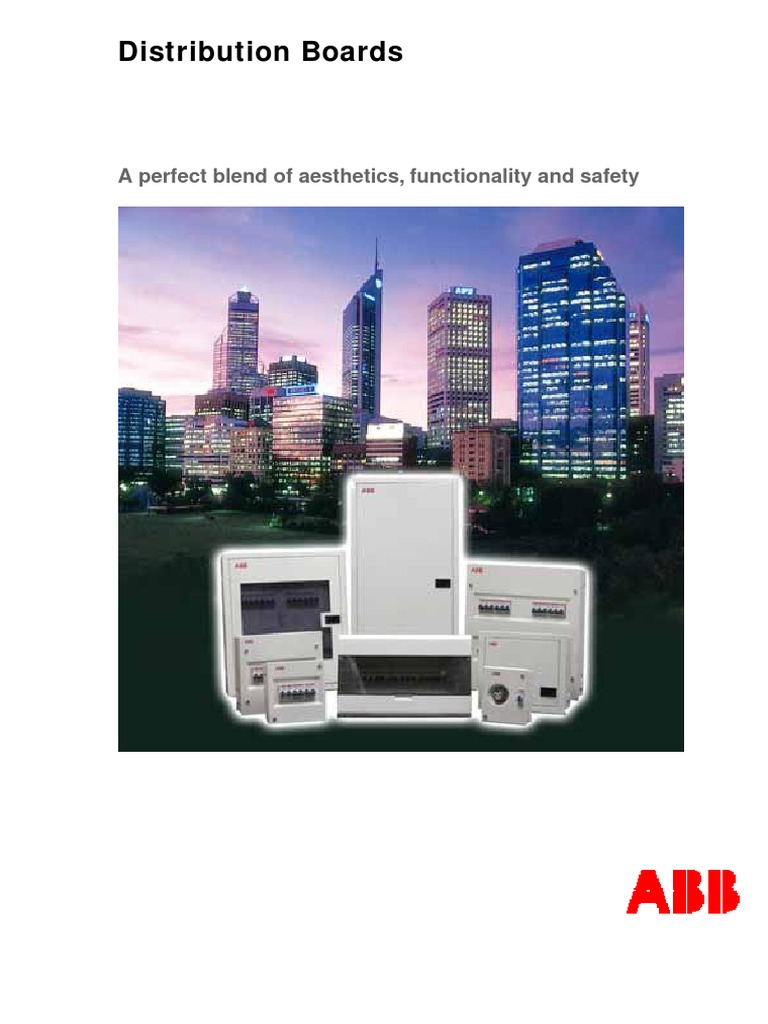 ABB Distribution Boards Overview | PDF | Ac Power Plugs And Sockets ...