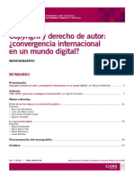 Copyright y Derecho de Autor