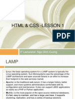 HTML&CSS Lesson 1