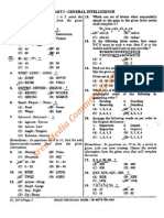 SSC Higher Secondary Level Exam 2013 Question Paper (Evening Session) PDF