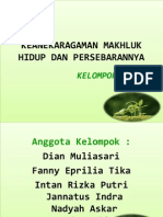 Keanekaragaman Makhluk Hidup Dan Persebarannya