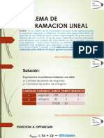 Programación Lineal