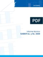 Informe Tecnico Saber 5 y 9 2009