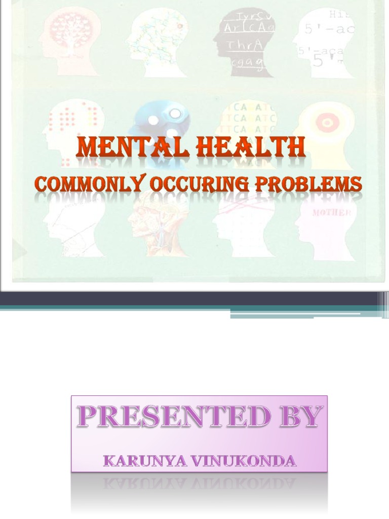 Understanding Mental Health Concepts | PDF | Mental Health | Mental ...