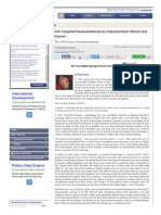 Strahlenfolter Stalking - TI - Targeted Assassinations by Induced Heart Attack and Cancer - Globalresearch.ca