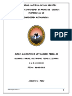 2º Informe Recocido y Normalizado