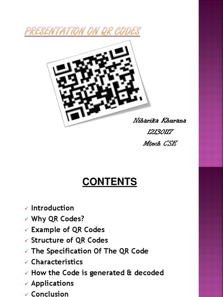 QR Code | PDF | Qr Code | Written Communication