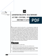 Administrative Machinery