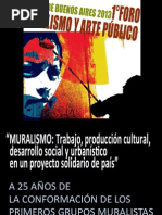 25 AÑOS DEL MURALISMO ARGENTINO EN DEMOCRACIA
