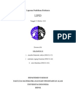 Laporan Praktikum Biokimia Lipid