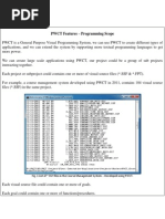 Programming Without Coding Technology (PWCT) - Programming Scope