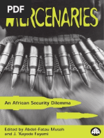Mercenaries: An African Security Dilemma