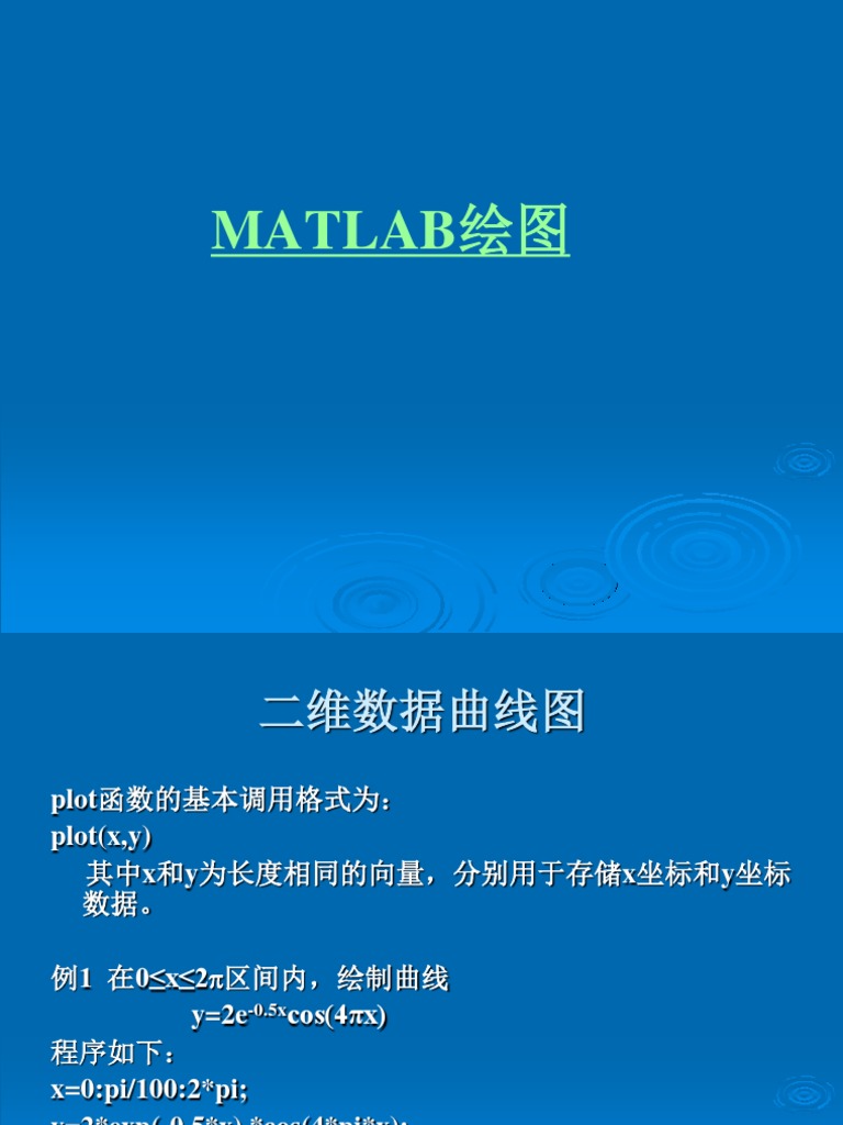 Matlab教程 | PDF