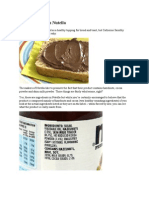 The Low-Down On Nutella PDF